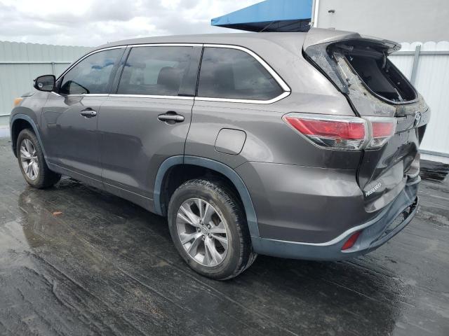 Image 2 of 2014 TOYOTA HIGHLANDER LE 2014 with VIN 5TDZKRFH4ES004611