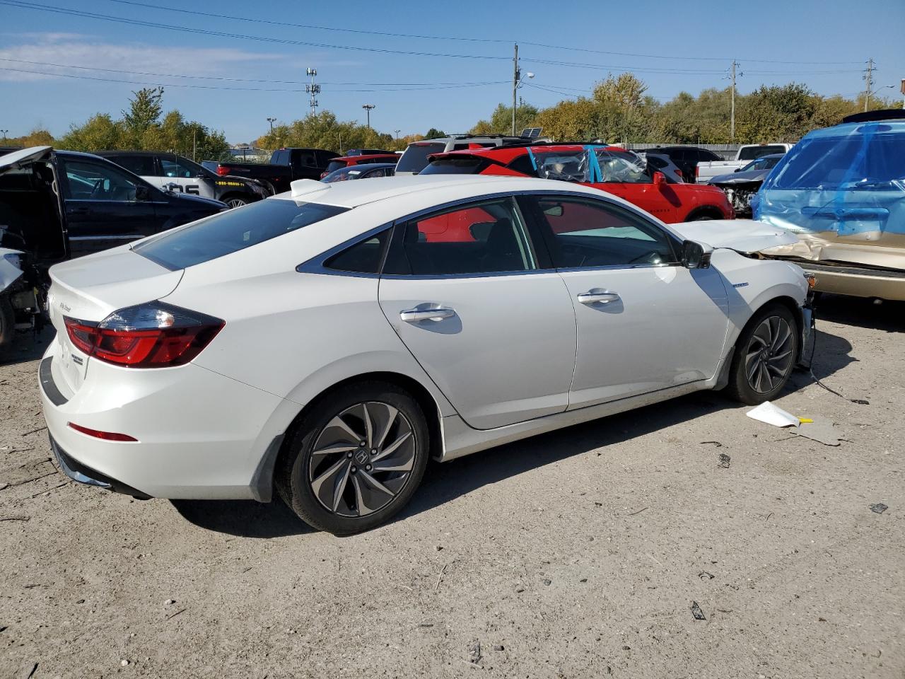 Изображение 3 2019 HONDA INSIGHT TOURING 2019 с VIN 19XZE4F98KE019850