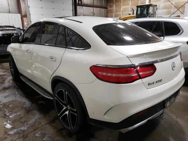 Image 2 of 2016 MERCEDES-BENZ GLE COUPE 450 4MATIC 2016 with VIN 4JGED6EB6GA015349