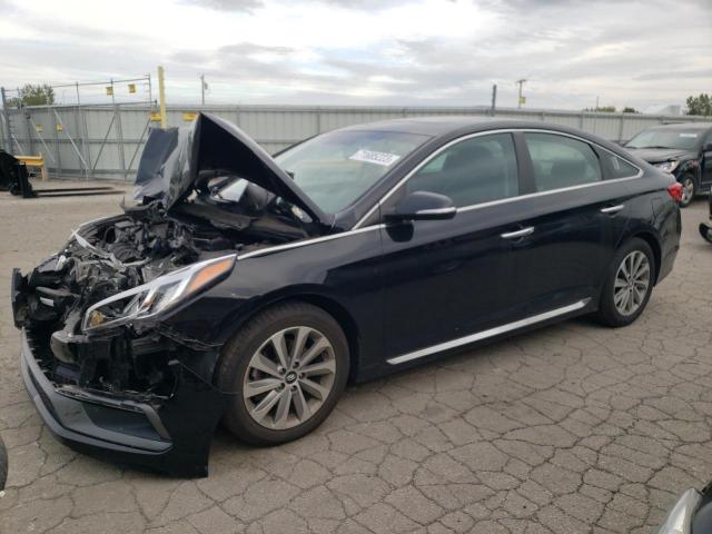 Image 1 of 2017 HYUNDAI SONATA SPORT 2017 with VIN 5NPE34AF7HH530794
