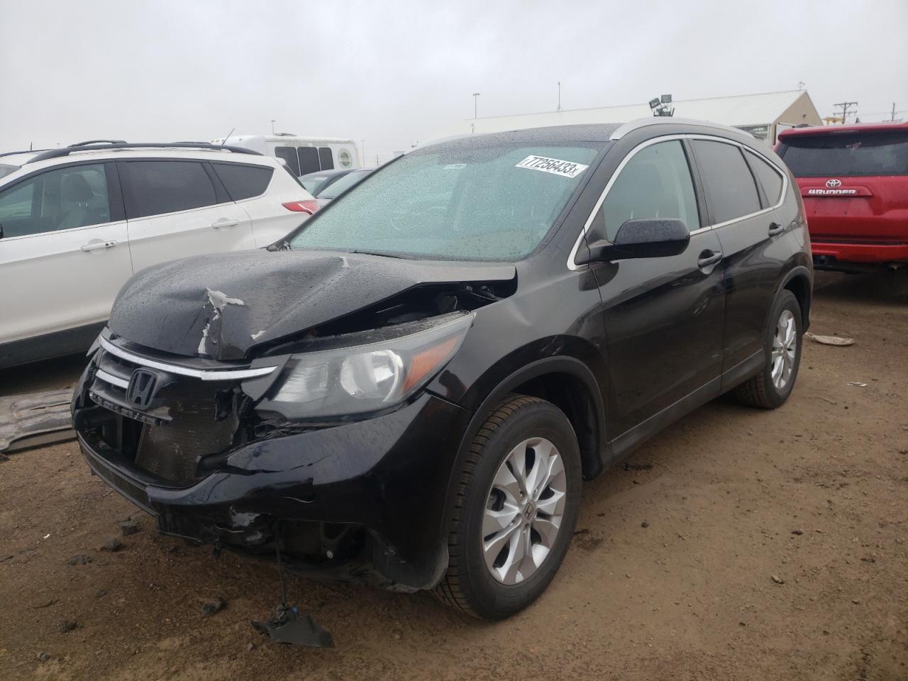 Image 1 of 2014 HONDA CR-V EXL 2014 with VIN 2HKRM4H77EH677724