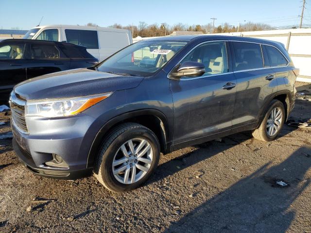 Image 1 of 2015 TOYOTA HIGHLANDER LE 2015 with VIN 5TDBKRFH9FS138341