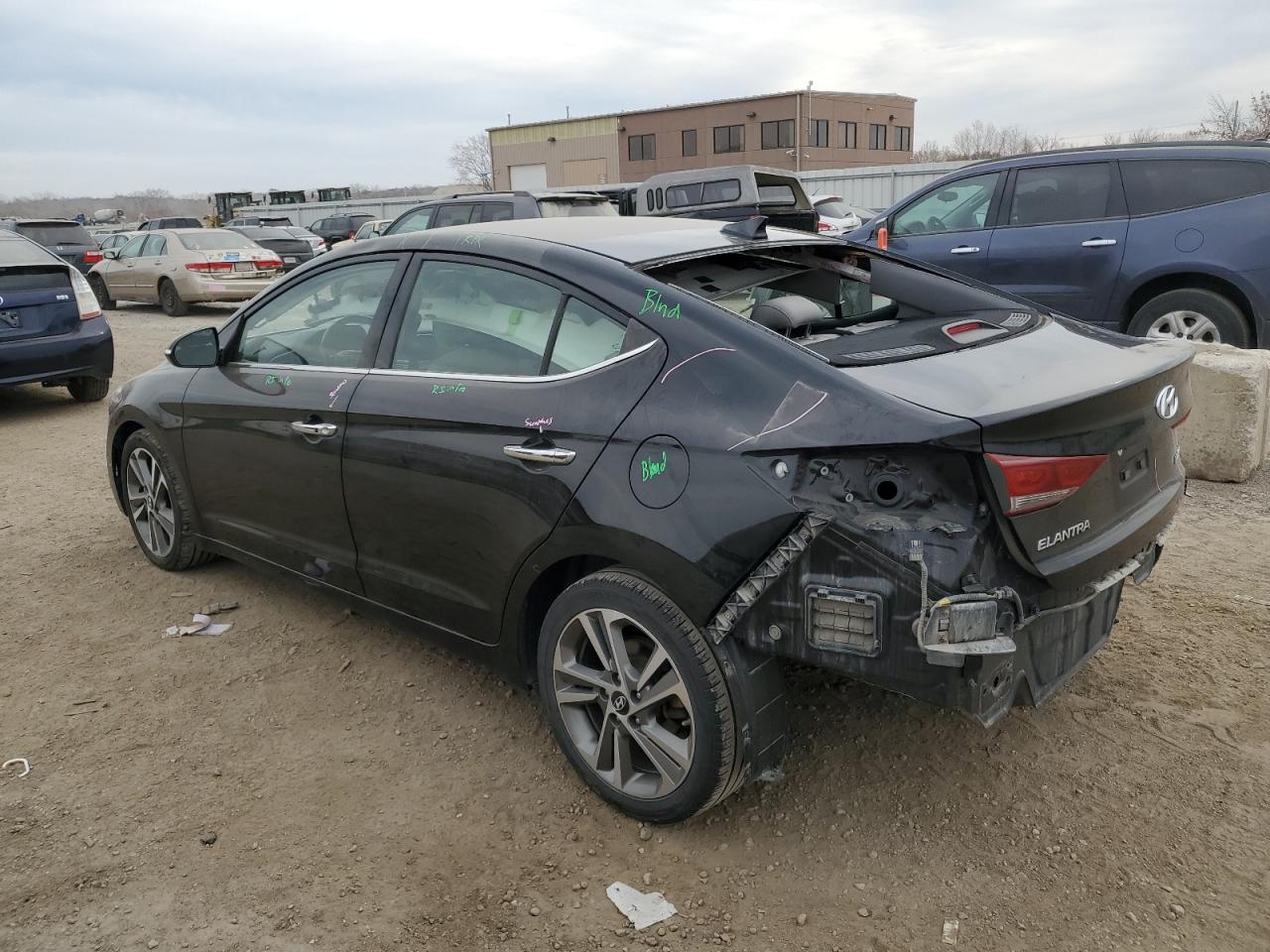 Image 2 of 2017 HYUNDAI ELANTRA SE 2017 with VIN 5NPD84LF2HH004681