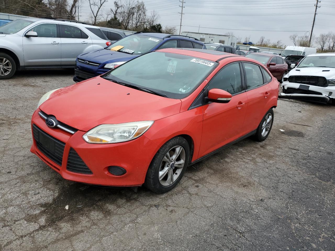Изображение 1 2014 FORD FOCUS SE 2014 с VIN 1FADP3F21EL248955