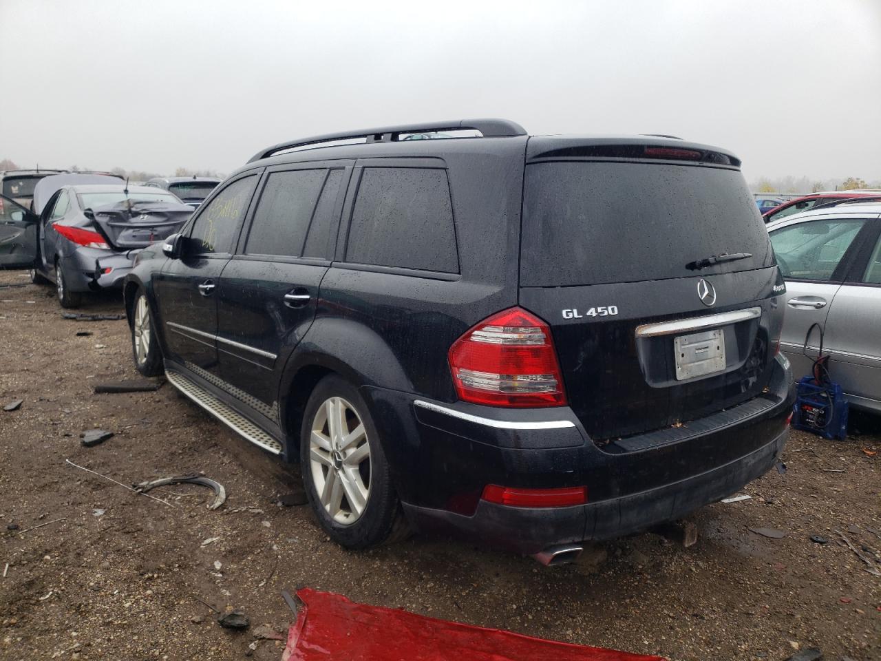 Image 2 of 2007 MERCEDES-BENZ GL 450 4MATIC 2007 with VIN 4JGBF71E57A285076