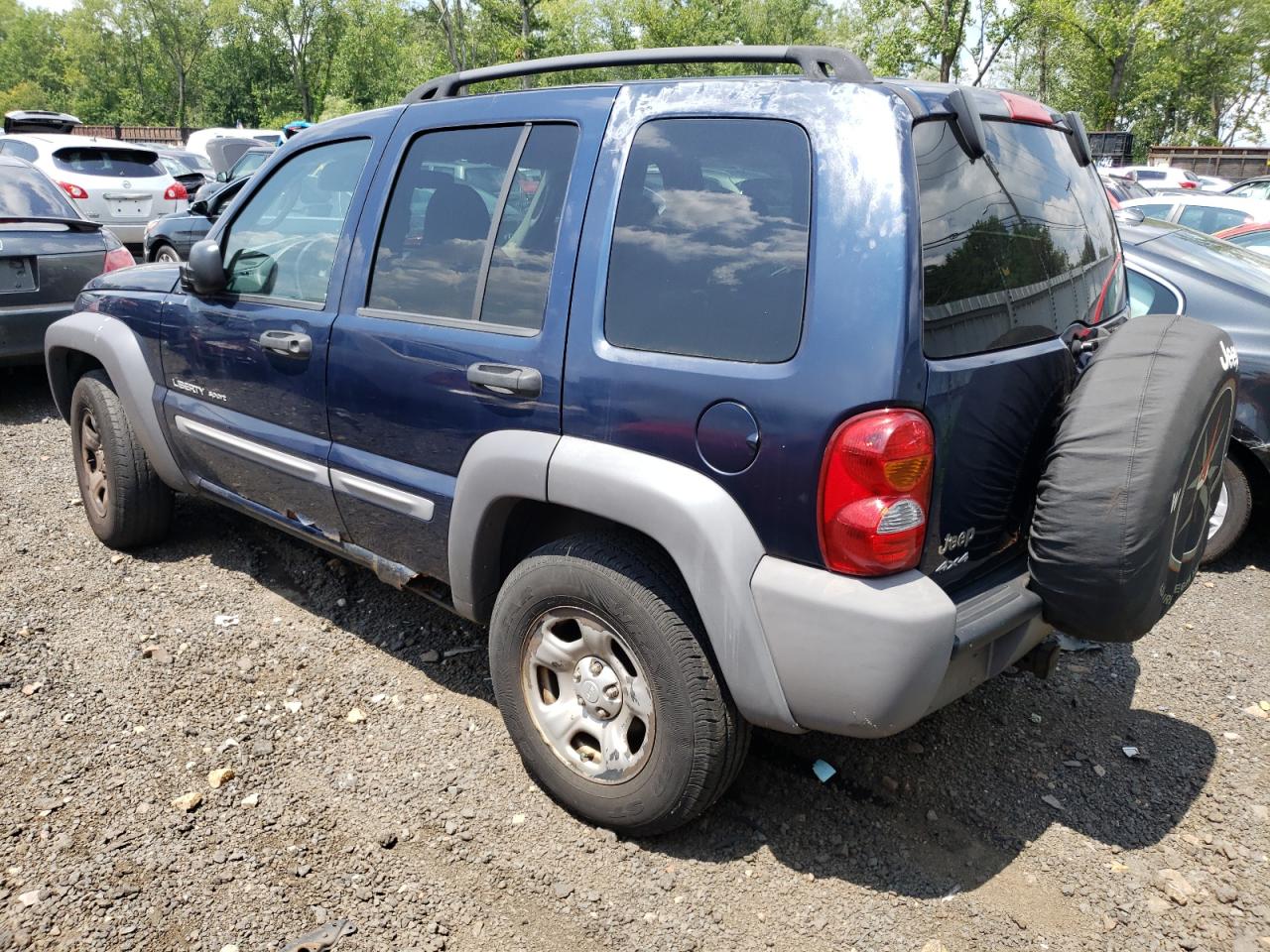 Obraz 2 z 2003 JEEP LIBERTY SPORT 2003 z VIN 1J4GL48KX3W549509