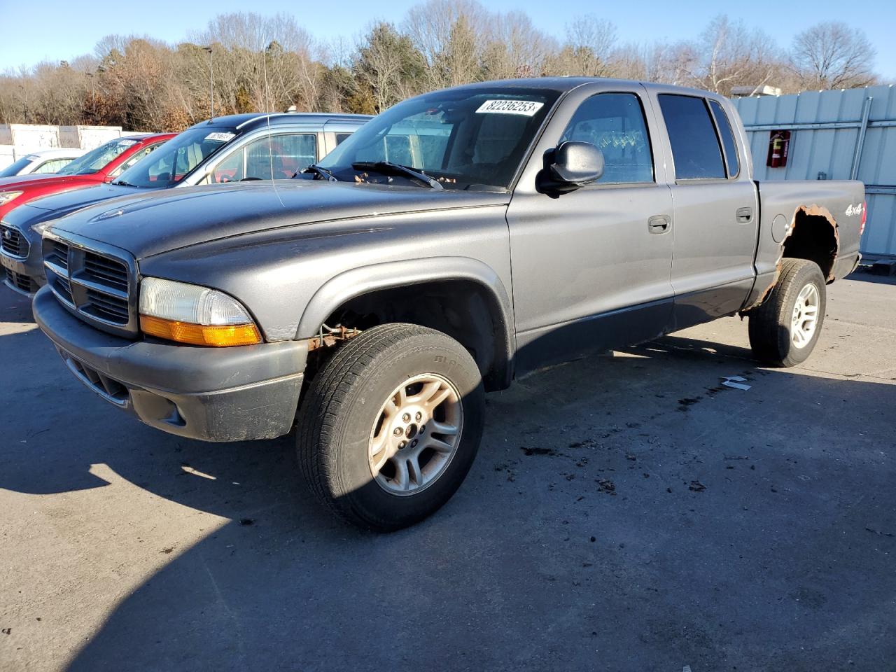 Image 1 of 2003 DODGE DAKOTA QUAD SPORT 2003 with VIN 1D7HG38N73S297153