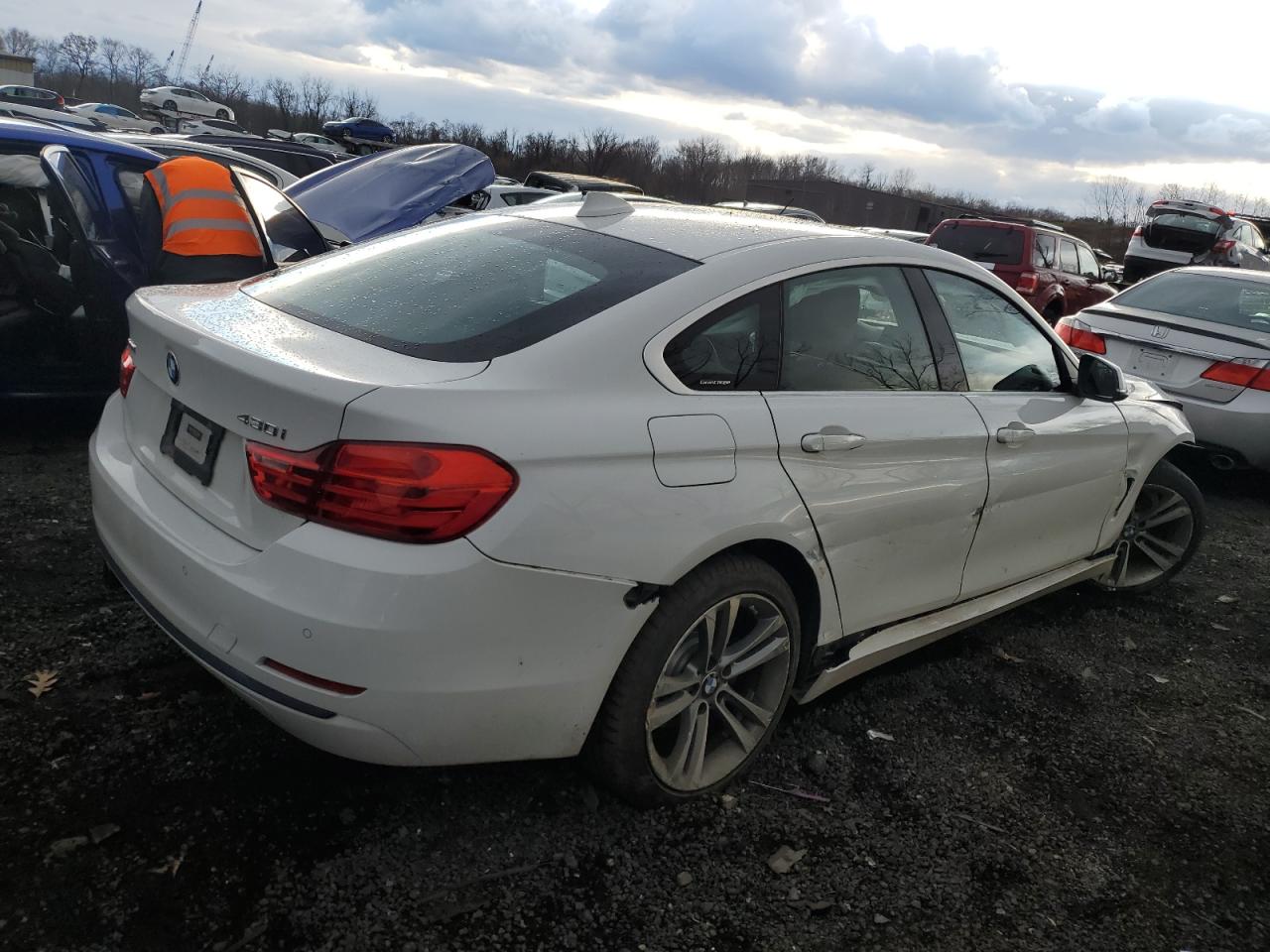 Image 3 of 2017 BMW 430XI GRAN COUPE 2017 with VIN WBA4F9C50HG791853
