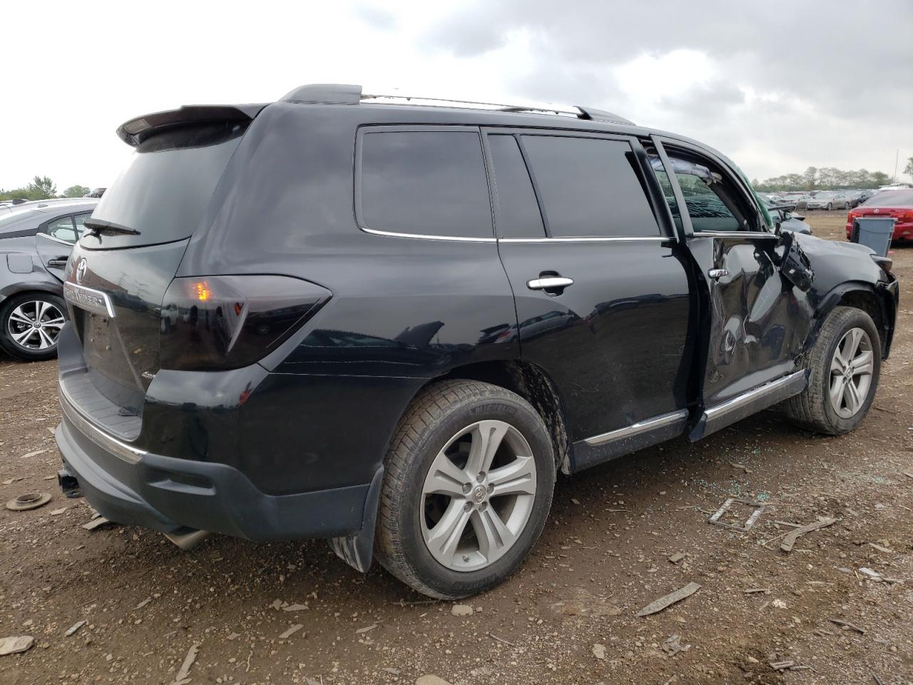 Image 3 of 2012 TOYOTA HIGHLANDER LIMITED 2012 with VIN 5TDDK3EH7CS129687
