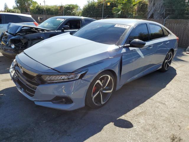 Obraz 1 z 2021 HONDA ACCORD SPORT 2021 z VIN 1HGCV1F30MA082223