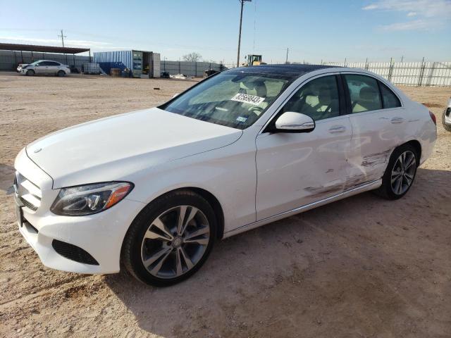 Image 1 of 2015 MERCEDES-BENZ C 300 4MATIC 2015 with VIN 55SWF4KB6FU016050
