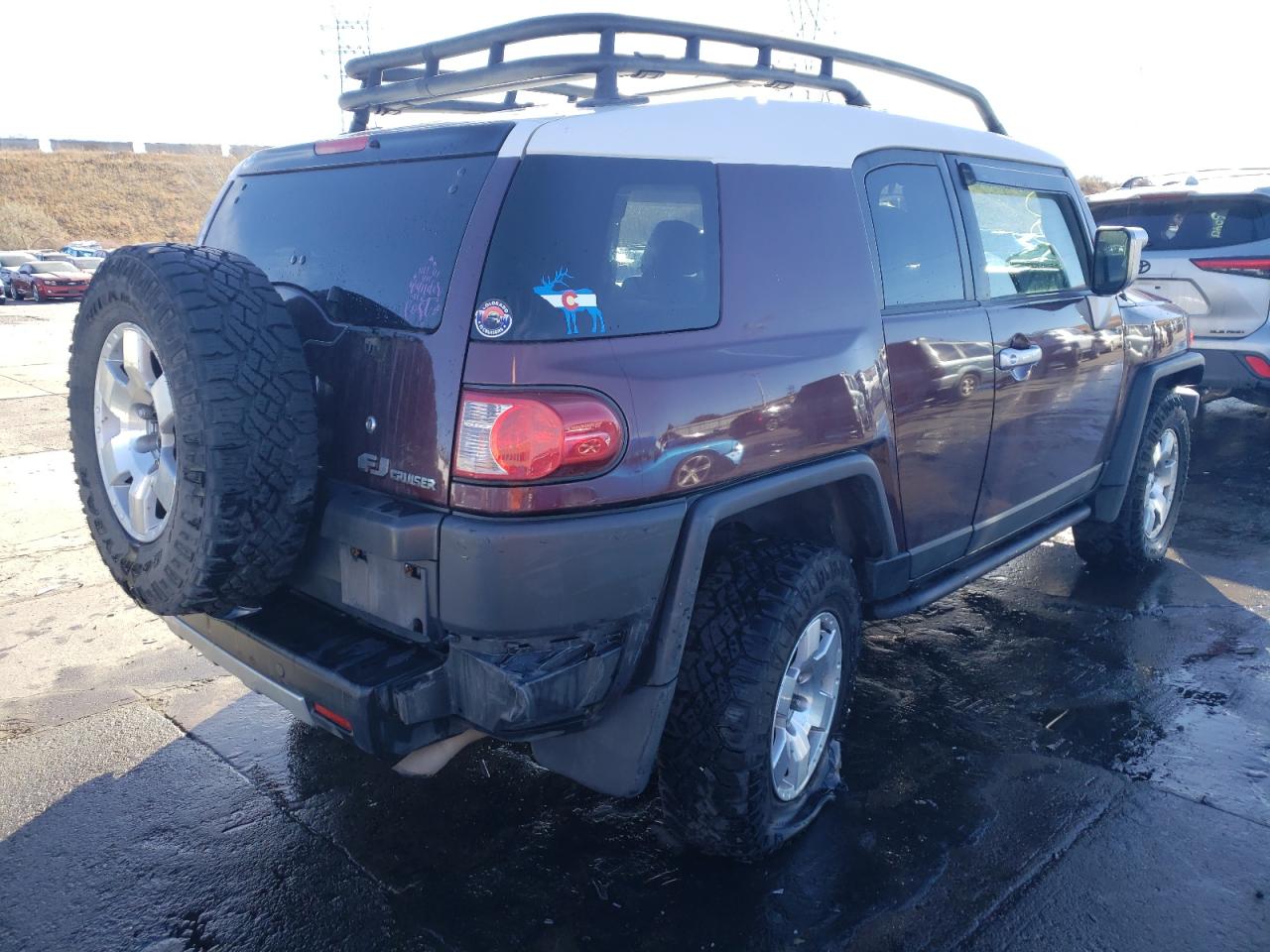 Изображение 3 2007 TOYOTA FJ CRUISER  2007 с VIN JTEBU11F170086592