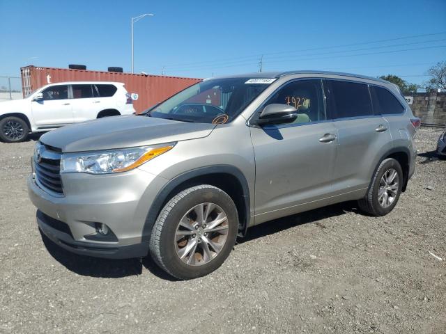 Изображение 1 2014 TOYOTA HIGHLANDER XLE 2014 с VIN 5TDJKRFH7ES070213