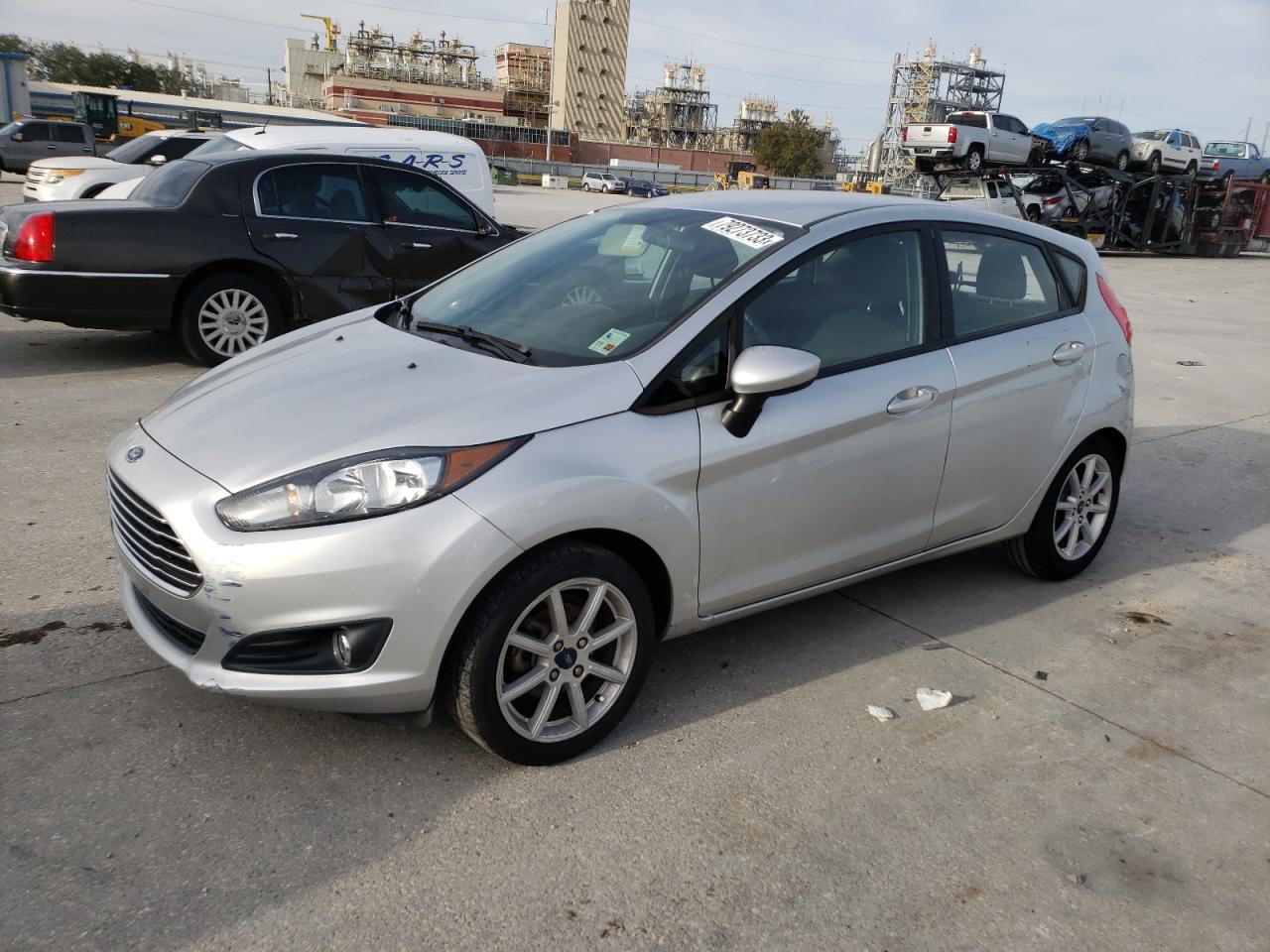 Image 1 of 2019 FORD FIESTA SE 2019 with VIN 3FADP4EJ2KM112553