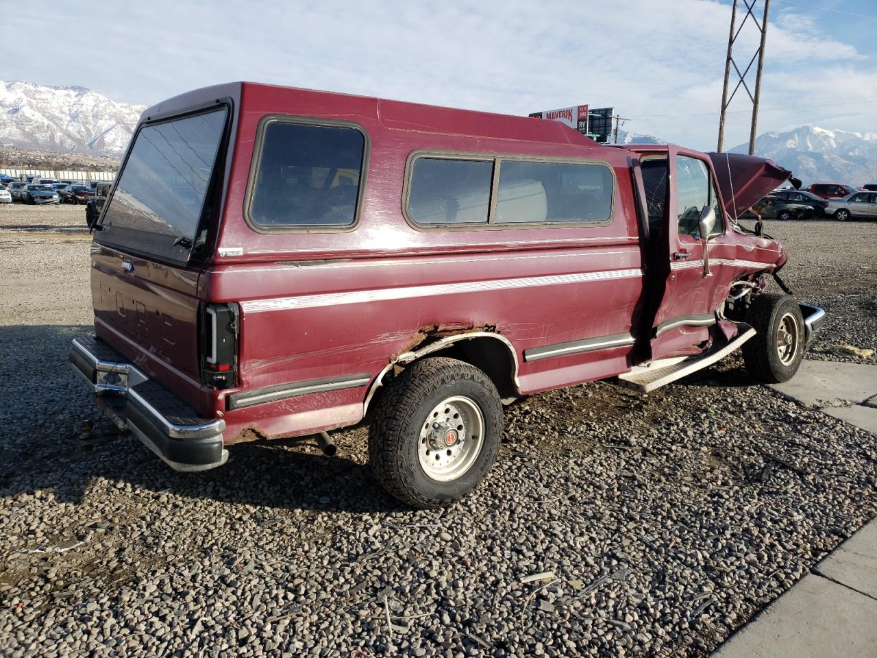 Image 3 of 1991 FORD F150  1991 with VIN 1FTEF14NXMPB22572