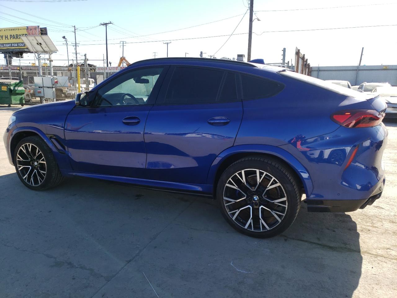 Image 2 of 2020 BMW X6 M 2020 with VIN 5YMCY0C03L9C70366