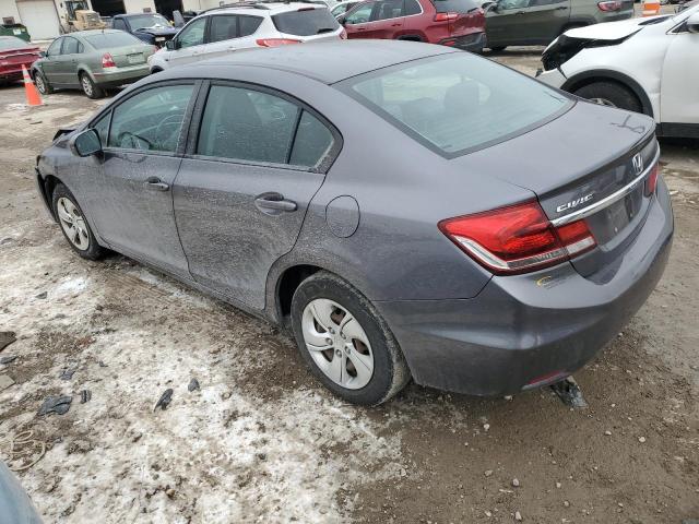 Image 2 of 2014 HONDA CIVIC LX 2014 with VIN 19XFB2F52EE020722