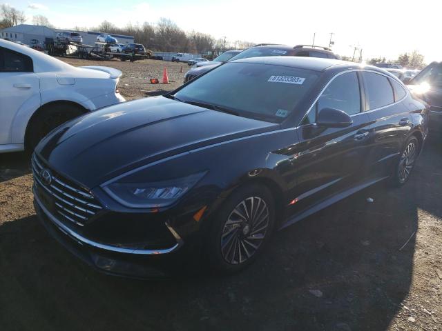 Image 1 of 2022 HYUNDAI SONATA HYBRID 2022 with VIN KMHL34JJ0NA040093