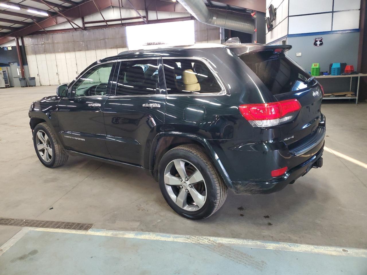 Image 2 of 2014 JEEP GRAND CHEROKEE OVERLAND 2014 with VIN 1C4RJFCG8EC162254