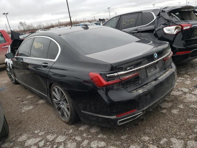 Image 2 of 2022 BMW 750 XI 2022 with VIN WBA7U2C08NCH60466