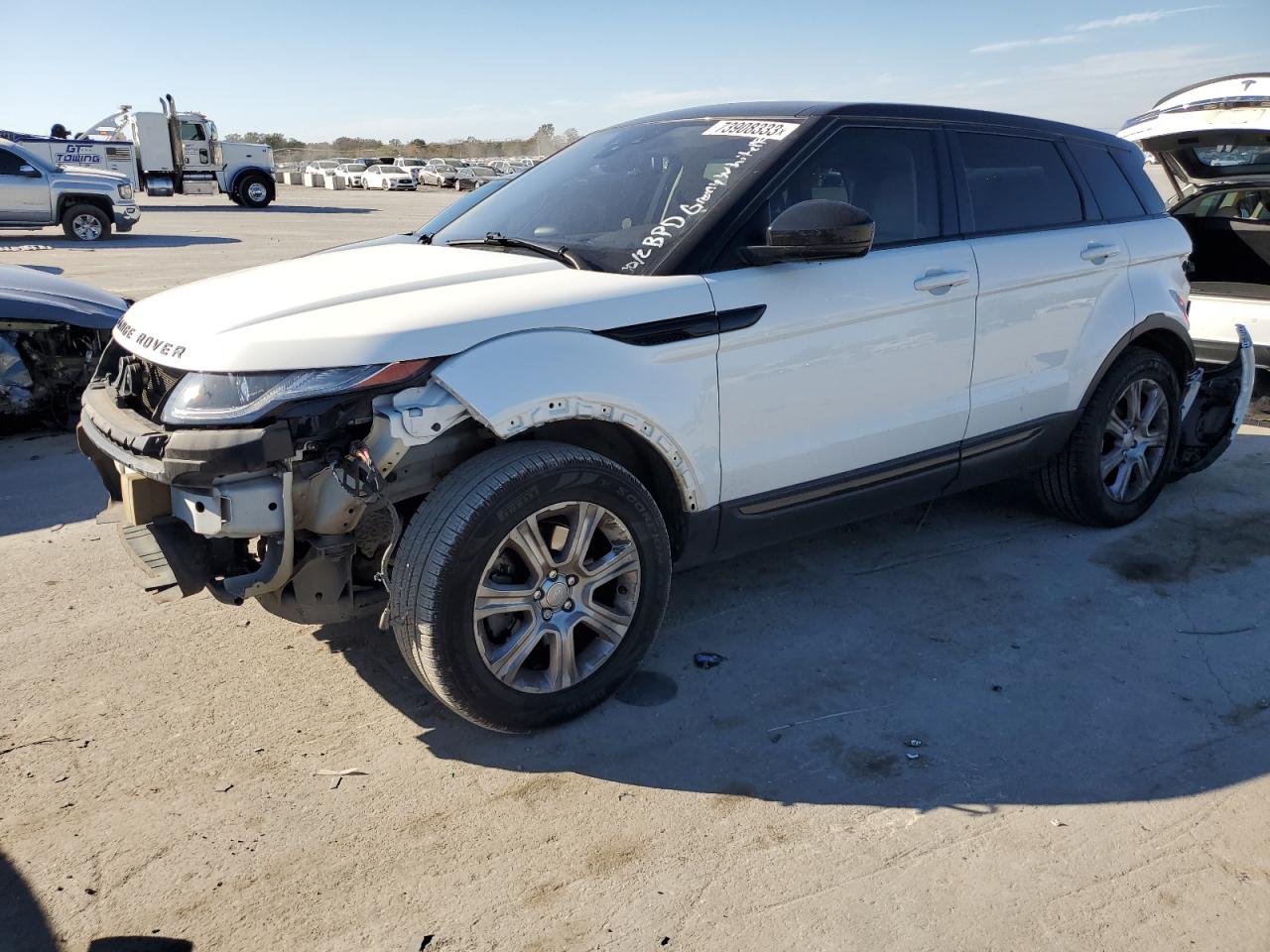 Image 1 of 2018 LAND ROVER RANGE ROVER EVOQUE SE 2018 with VIN SALVP2RX7JH293968