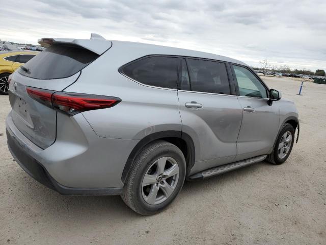 Image 3 of 2021 TOYOTA HIGHLANDER L 2021 with VIN 5TDCZRAHXMS077778