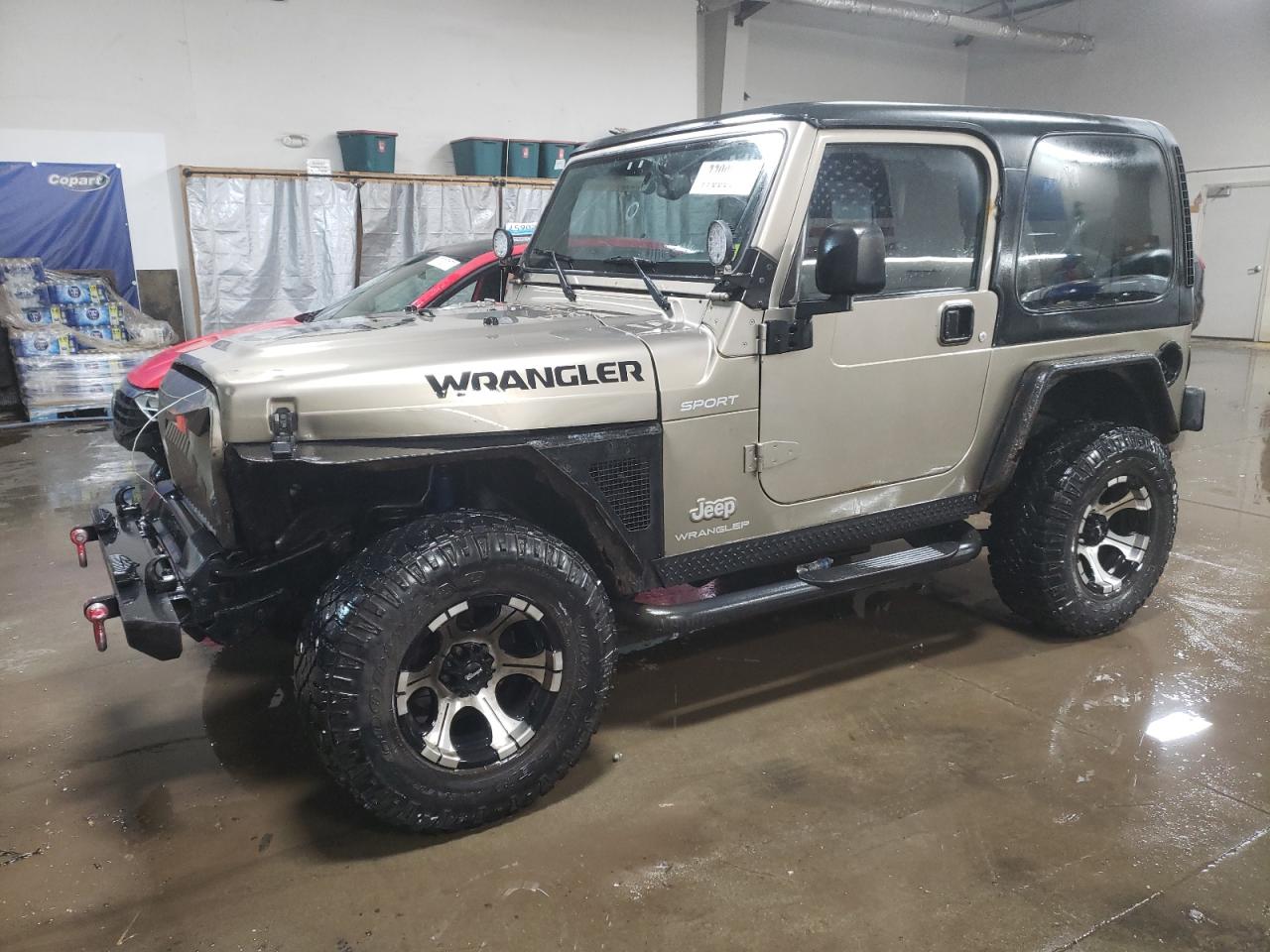 Image 1 of 2004 JEEP WRANGLER / TJ SPORT 2004 with VIN 1J4FA49S94P722867