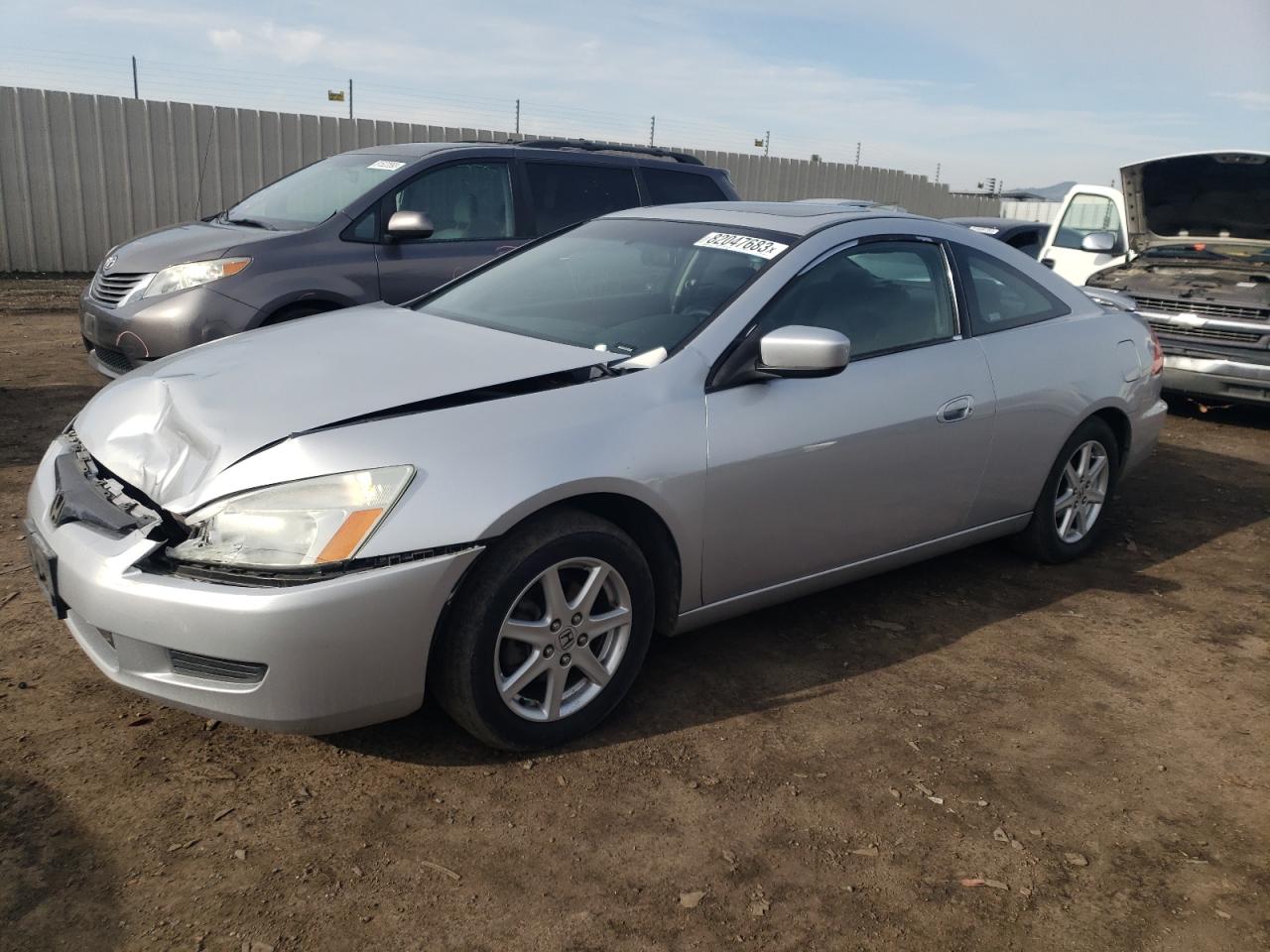 Image 1 of 2004 HONDA ACCORD EX 2004 with VIN 1HGCM82604A019148