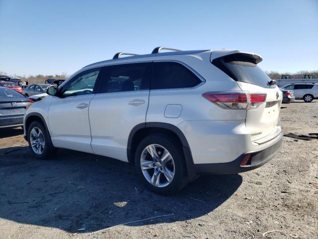 Изображение 2 2015 TOYOTA HIGHLANDER LIMITED 2015 с VIN 5TDDKRFH8FS107770