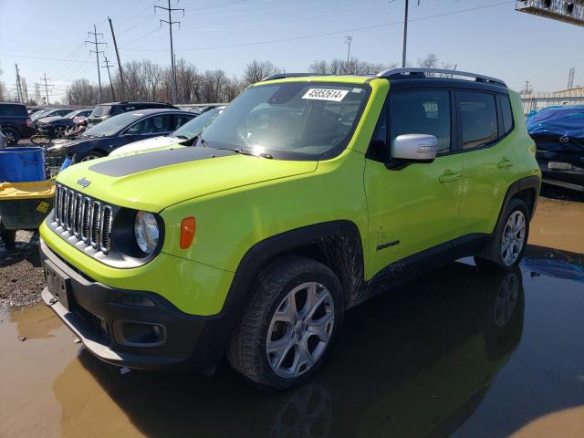 Image 1 of 2017 JEEP RENEGADE LIMITED 2017 with VIN ZACCJBDB0HPF34509