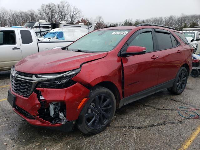 Image 1 of 2022 CHEVROLET EQUINOX RS 2022 with VIN 2GNAXWEV7N6145128