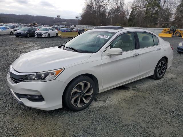 Image 1 of 2017 HONDA ACCORD EXL 2017 with VIN 1HGCR3F84HA013813