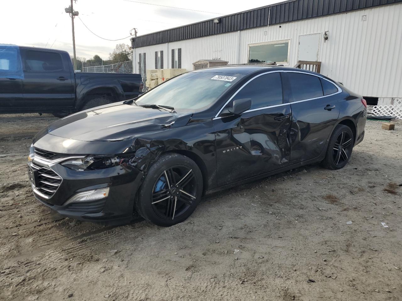 Image 1 of 2022 CHEVROLET MALIBU LS 2022 with VIN 1G1ZB5ST2NF210649