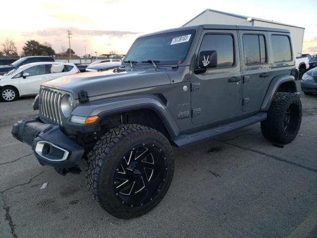 Image 1 of 2019 JEEP WRANGLER UNLIMITED SAHARA 2019 with VIN 1C4HJXEN7KW524386