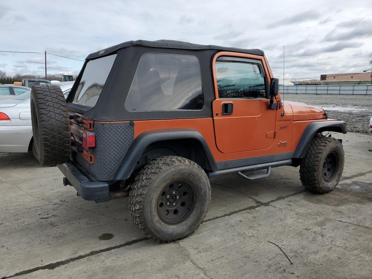 Image 3 of 2002 JEEP WRANGLER / TJ SPORT 2002 with VIN 1J4FA49S12P754029