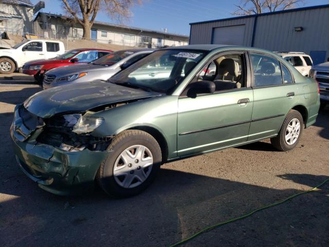 Image 1 of 2004 HONDA CIVIC DX 2004 with VIN 2HGES164X4H587214