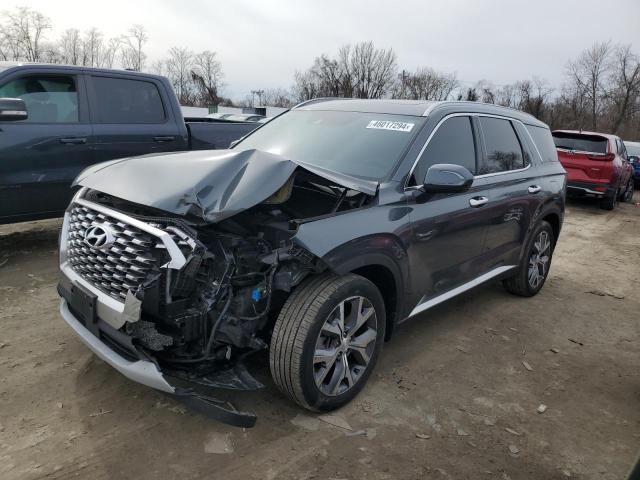Image 1 of 2022 HYUNDAI PALISADE SEL 2022 with VIN KM8R4DHE8NU481372