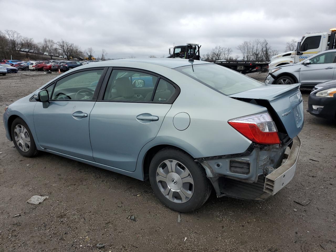 Изображение 2 2012 HONDA CIVIC HYBRID L 2012 с VIN JHMFB4F39CS007730