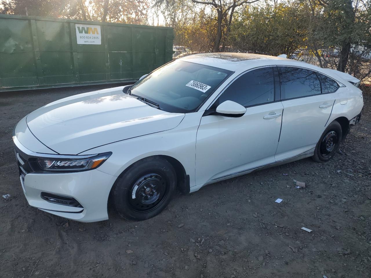 Obraz 1 z 2019 HONDA ACCORD EX 2019 z VIN 1HGCV1F41KA104302