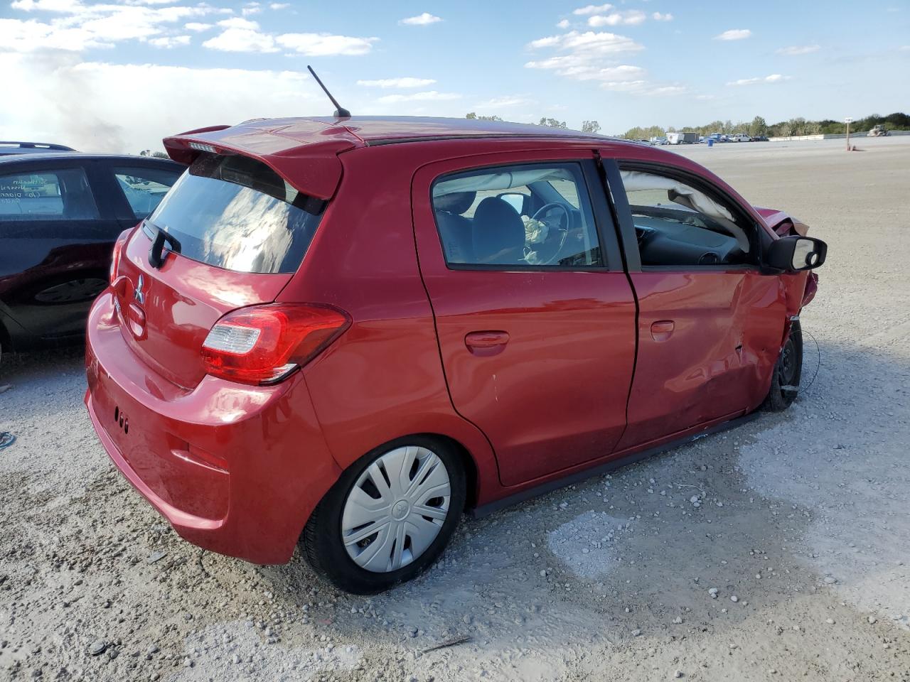 Image 3 of 2020 MITSUBISHI MIRAGE ES 2020 with VIN ML32A3HJ2LH010574