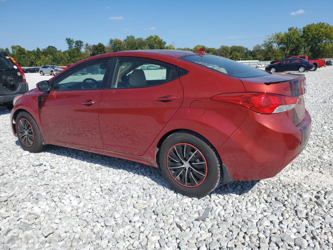 Image 2 of 2011 HYUNDAI ELANTRA GLS 2011 with VIN KMHDH4AE6BU172360