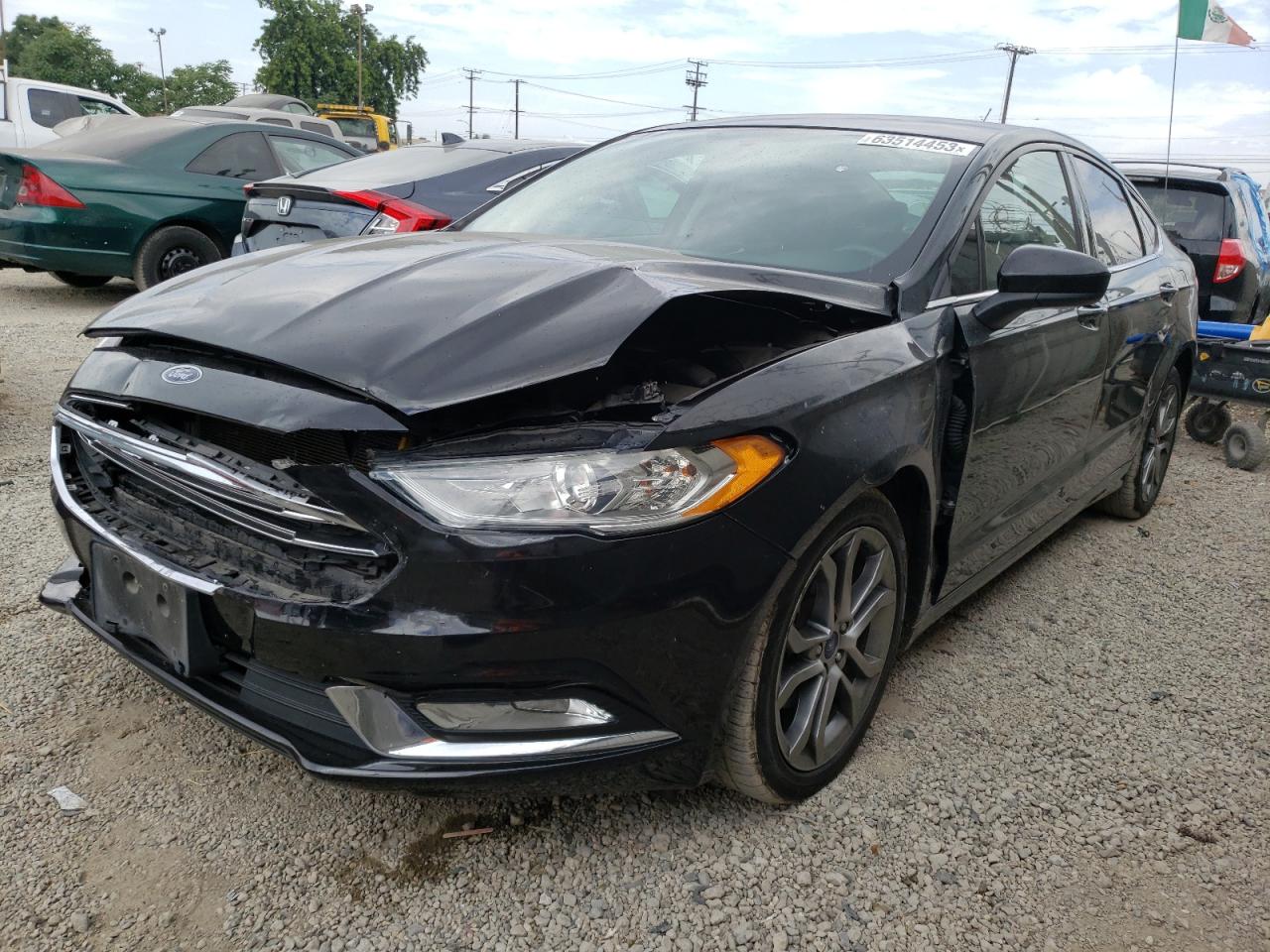 Изображение 1 2017 FORD FUSION S 2017 с VIN 3FA6P0G79HR354383