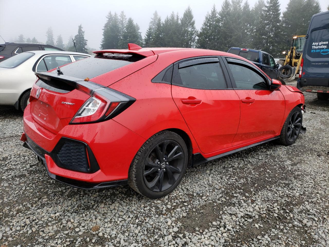 Image 3 of 2017 HONDA CIVIC SPORT 2017 with VIN SHHFK7H42HU417605