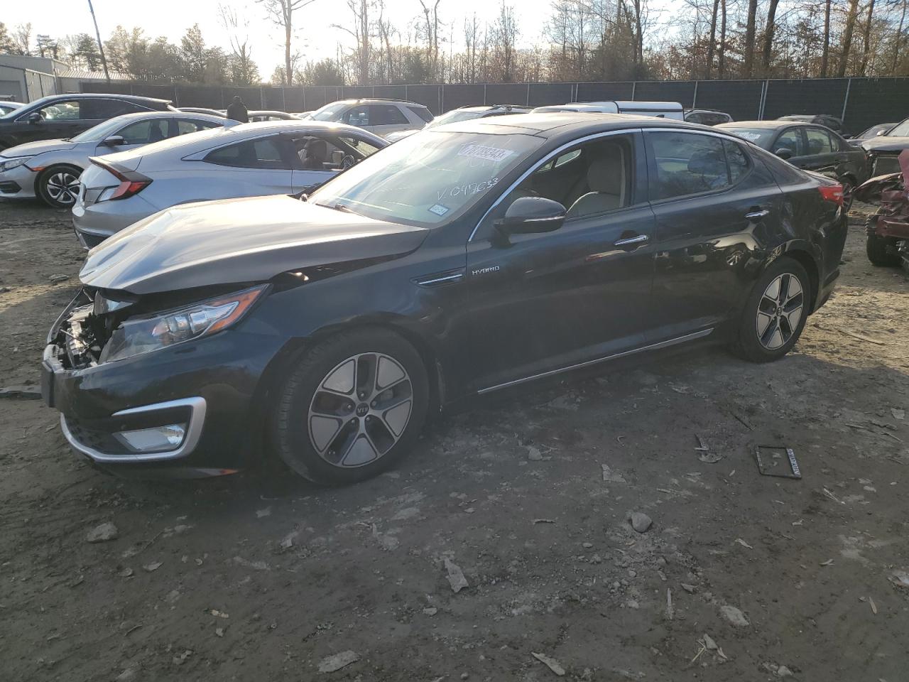 Изображение 1 2013 KIA OPTIMA HYBRID 2013 с VIN KNAGM4AD6D5047633