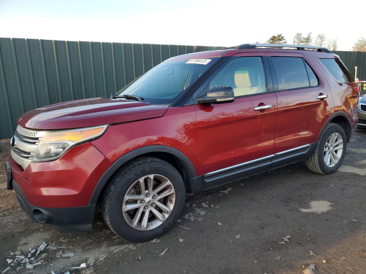 Image 1 of 2013 FORD EXPLORER XLT 2013 with VIN 1FM5K8D88DGB36349