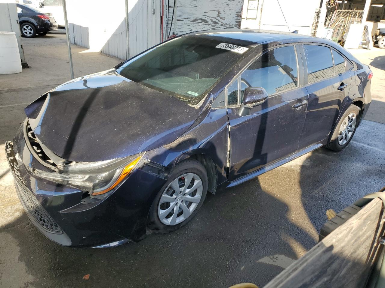 Image 1 of 2020 TOYOTA COROLLA LE 2020 with VIN 5YFEPRAE1LP087711