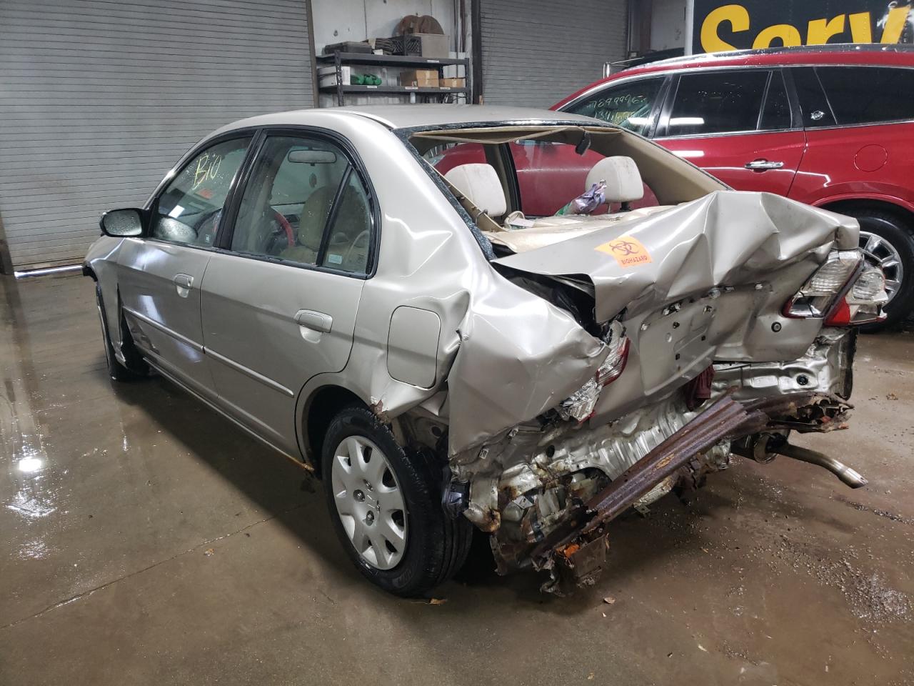 Image 2 of 2004 HONDA CIVIC LX 2004 with VIN 2HGES16594H596687