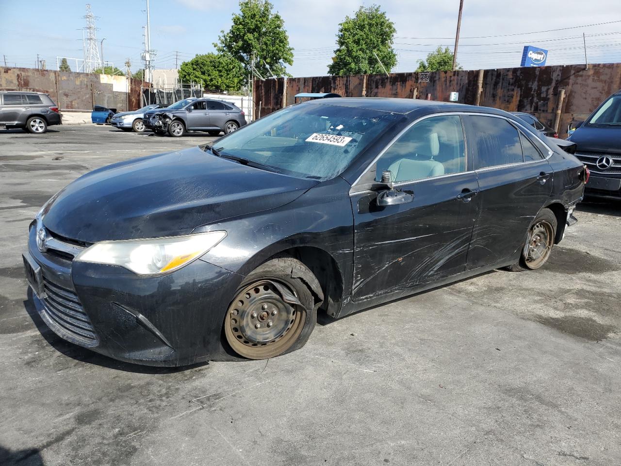 Изображение 1 2017 TOYOTA CAMRY LE 2017 с VIN 4T1BF1FK6HU302687