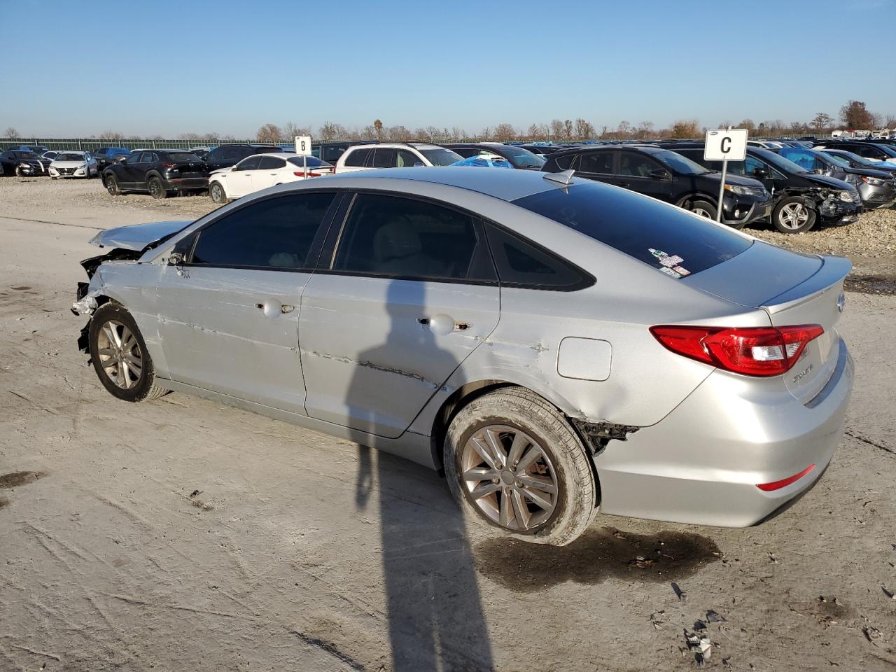 Изображение 2 2016 HYUNDAI SONATA SE 2016 с VIN 5NPE24AF3GH417894
