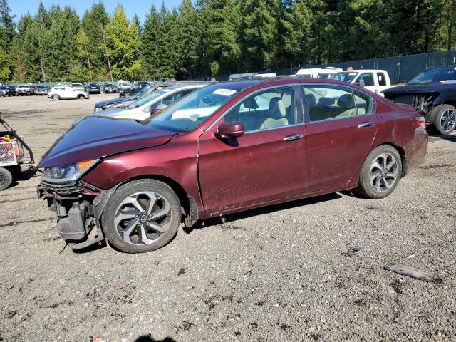 Image 1 of 2016 HONDA ACCORD EXL 2016 with VIN 1HGCR2F85GA072779